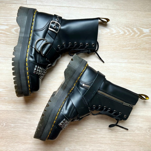 Dr. Martens Shoes - Dr Martens Jadon Hi Stud (10 eye)